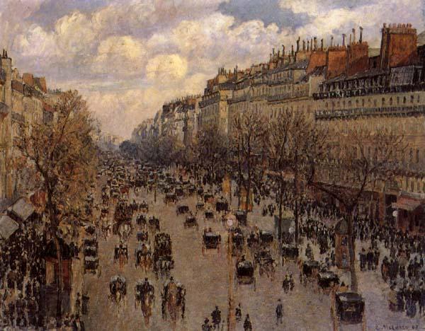 Camille Pissarro Boulevard Montaartre